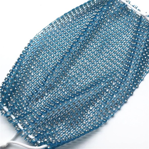 Purple Rhinestone  Bling Mask.(Mask Cover) - Picture 16 of 16